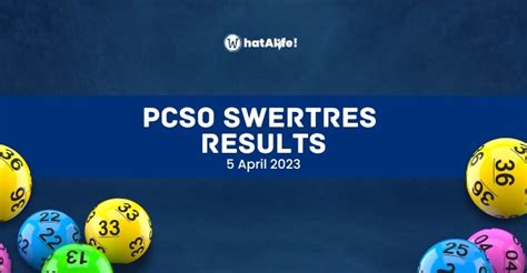 swertres result april 5 2023